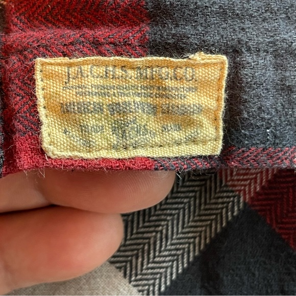 JACHS Flannel Mens Plaid Shirt Medium - Picture 5 of 12